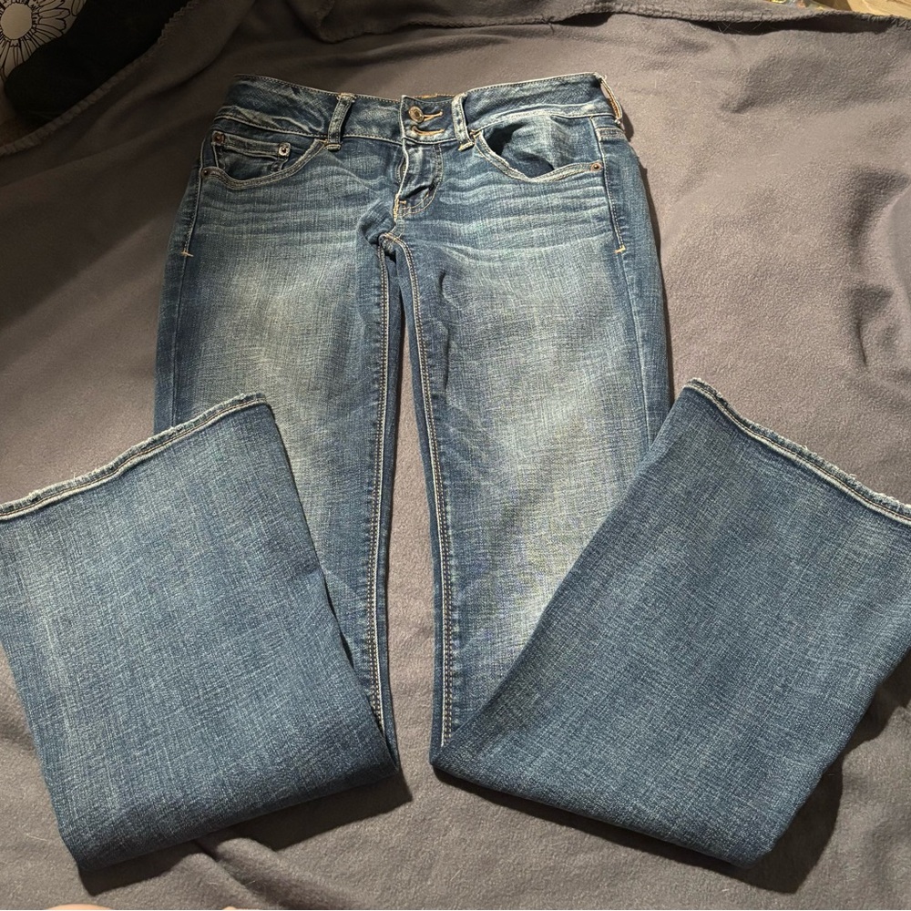 American Eagle Outfitters Blue Boot Cut Jeans